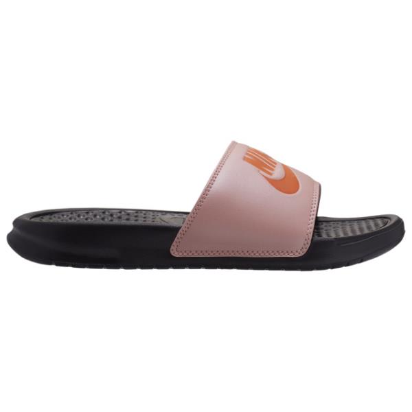 Nike Papucs Női Benassi JDI Fekete/Korall,KBX52814
